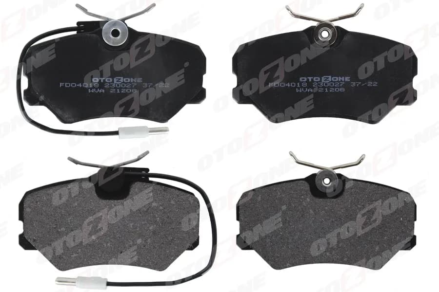 ÖN FREN BALATASI P306 2.0 S16 1993-97 -P405 1.6I 1.8I 2.0I 1.9 SRI-2.0 MI16 CITROEN ZX 2.0 FİŞLİ
