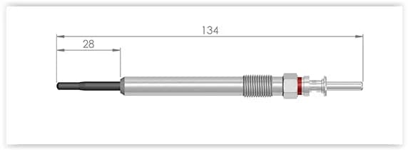 KIZDIRMA BUJISI BMW N47 B37 E90 E92 F10 F20 E70 E71 E72 F45 F46 F48 . MINI N47 R55 R56 R57 R58 R59 R 60 R61 / TOYOTA AVENSIS 1.6L 1WW WWT270 15-> / VERSO 1.6L WAR20 14-18