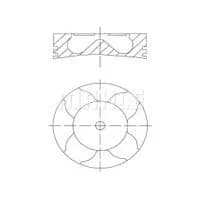 MOTOR PİSTON SEGMAN 0.40 ASTRA H 04-14 -VECTRA C 02-08 -ZAFIRA B 05-15 -SIGNUM 03-08 Z19DTH 82.40