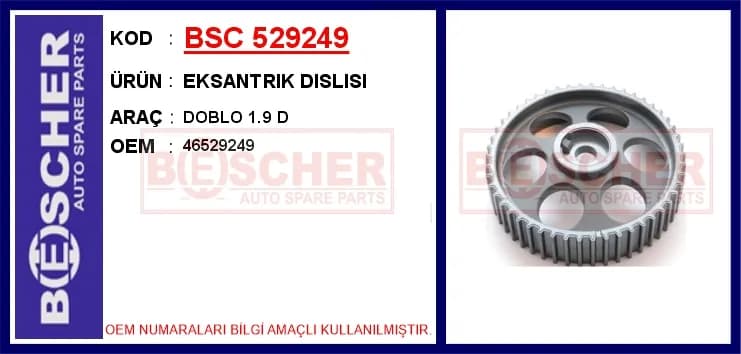 EKSANTRIK DISLISI DOBLO 1.9 D
