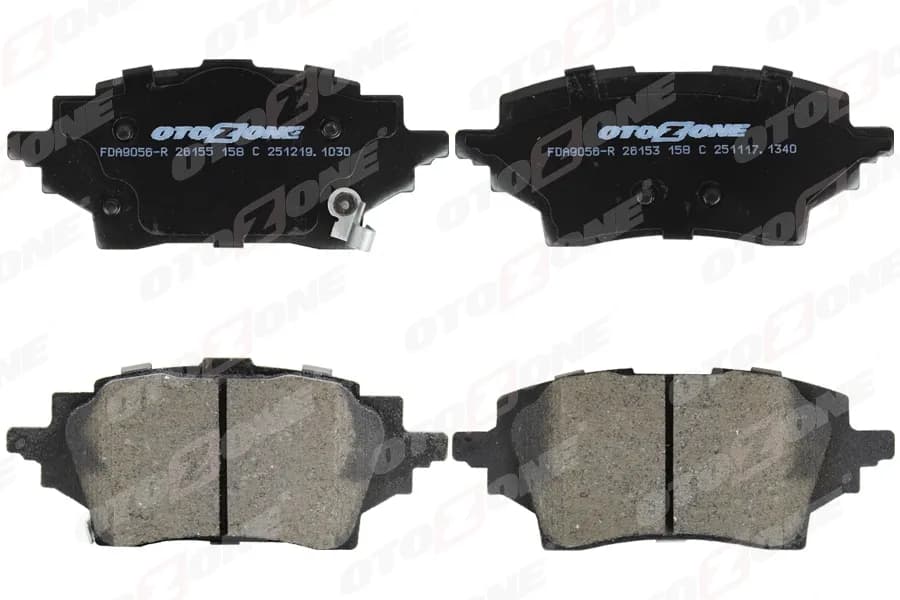 ARKA FREN BALATA TOYOTA COROLLA 1.2L 8NRFTS NRE210 19-> / 1.6L 1ZR-FAE ZRE210 19-> / 1.8L 2ZR-FXE Hybrid ZWE211 19-> / 1.5L M15A-FKS MZEA11 21->
