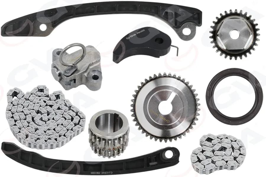 EKSANTRİK ZİNCİR SETİ NISSAN JUKE 1.6L HR16DE 4 enjektörlü F15E 06-> / NOTE 1.6L HR16DE 06-> / QAS HQAI 1.6L HR16DE J10 06-13 10 PARÇA