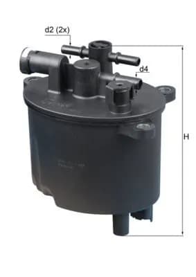 YAKIT FILTRESI LAND ROVER 224DT DISCOVERY SPORT L550 FREELANDER II L359 RANGE ROVER EVOQUE L538 . JA GUAR XF X250 . PSA P407-P508-P607-CITROEN C5-C6-C8 2.2 HDI
