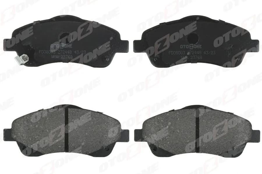 ÖN FREN BALATA TOYOTA AVENSIS 2.0L 1AZ-FE 1AZFSE AZT250 03-08 / 1.6L 3ZZFE VVTi ZZT250 03-08 / VERS O 2.2L 2ADFTV AUR10 04-09