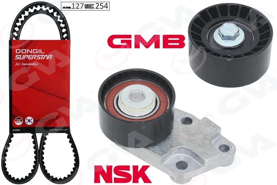 EKSANTRİK GERGİ KİTİ 127x254 CHEVROLET-DAEWOO AVEO-CRUZE-KALOS-LACETTI-NUBIRA 1.4-1.4-1.6 05-
