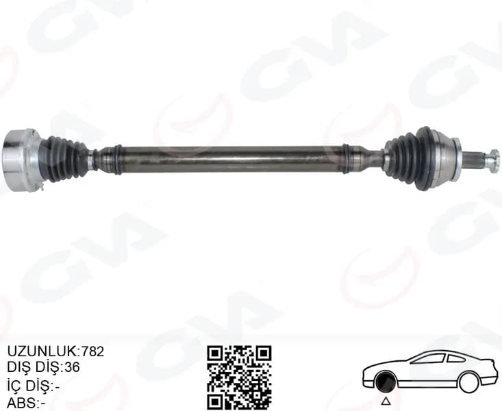 KOMPLE AKS ÖN SAĞ POLO-İBİZA-FABİA 1.2 TDİ-1.6 TDİ 10- CFWA-CAYB-CAYC 1.2 TDİ-1.6 TDİ