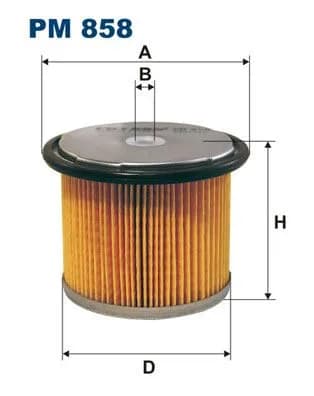 YAKIT FİLTRESİ PARTNER-BERINGO-EXPERT-JUMPY-P205-P306-P309-P405-P406-P806-XSARA-ZX-BX-XANTIA-EVASION -C15 1.7-1.8-1.9 D XUD7-XUD7T-XUD9A DİZEL