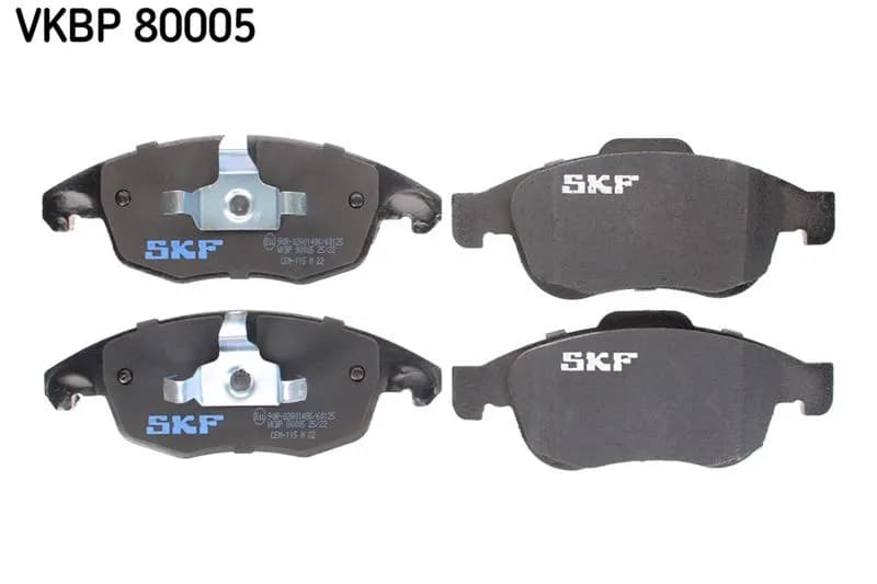 ÖN FREN BALATASI PEUGEOT PARTNER 08>11 P5008 09>17 CITROEN BERLINGO 08> C4 PICASSO 06>15 DS4 11>18 D S5 15>18 283mm