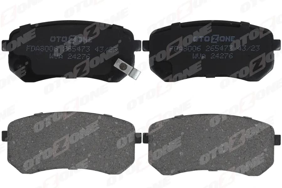 ARKA FREN BALATA HYUNDAI i10 1.0L 1.1L 08-13 / KIA PICANTO 1.0L 1.1L 05-11 - Aşınma ikaz soketli