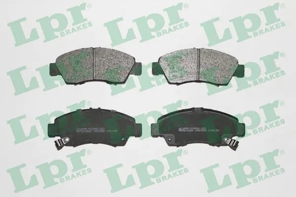 ÖN FREN BALATA KÜÇÜK TİP HONDA CIVIC 1.6L D16 SI enjeksiyonlu 92-95 1.4L D14A EURO 96-00 / JAZZ 1. 4L L13A GD 02-08